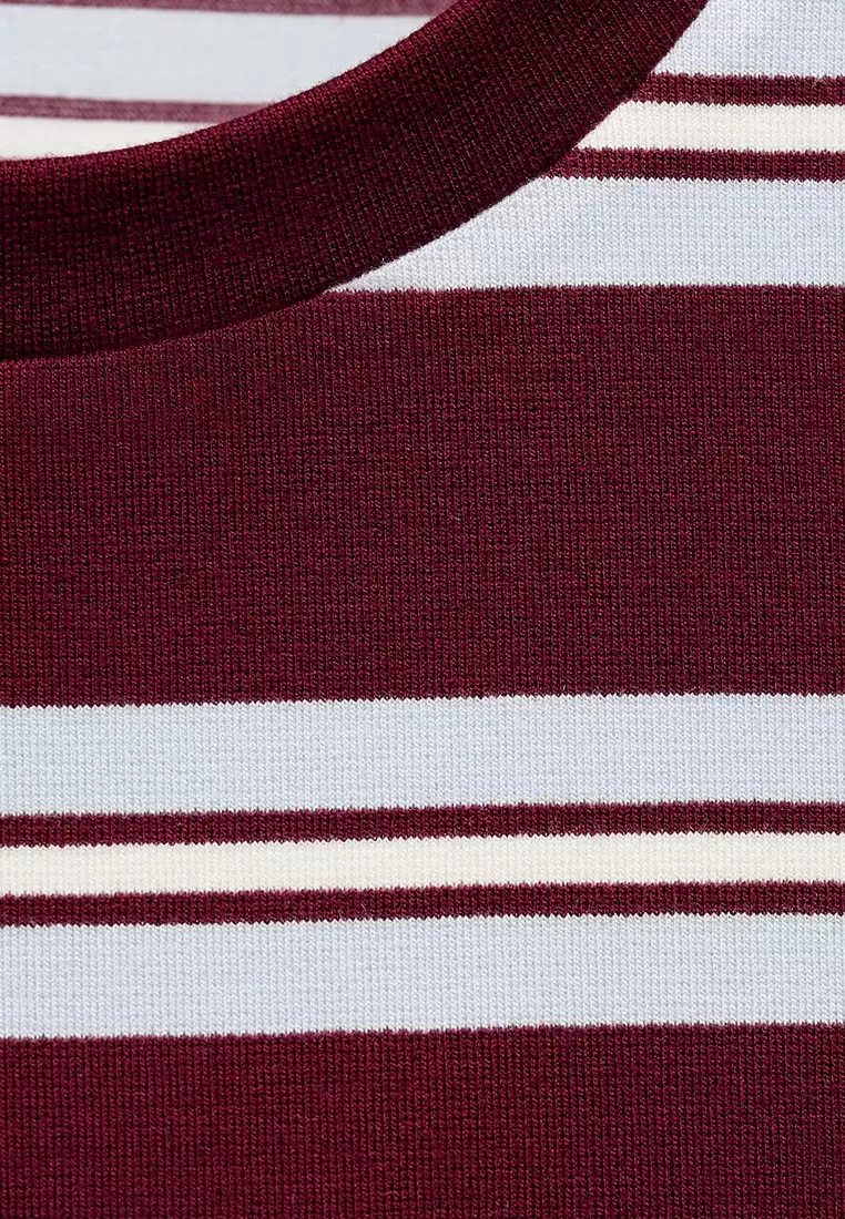 Striped Short-Sleeved T-Shirt