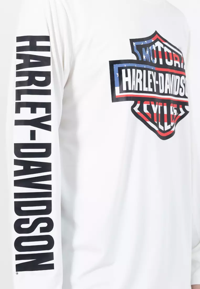 Harley-Davidson® Stars & Stripes Long Sleeve Shirt