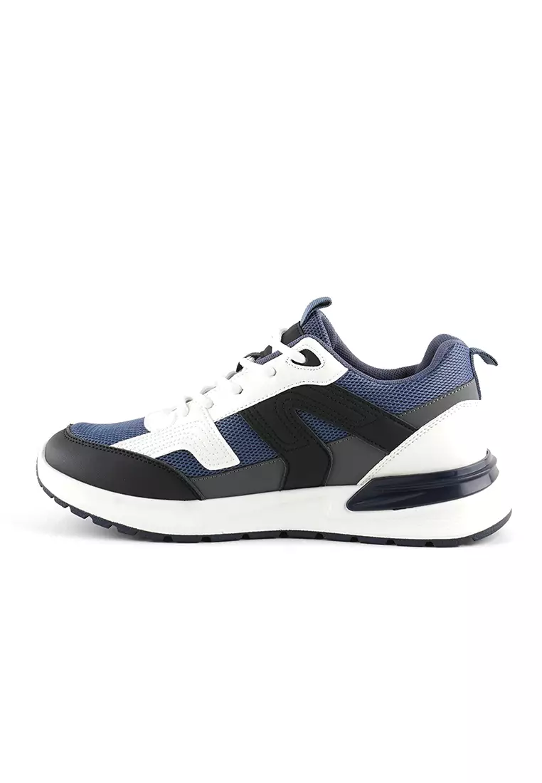 Jackson Aloy 1JG Navy - Sepatu Sneakers