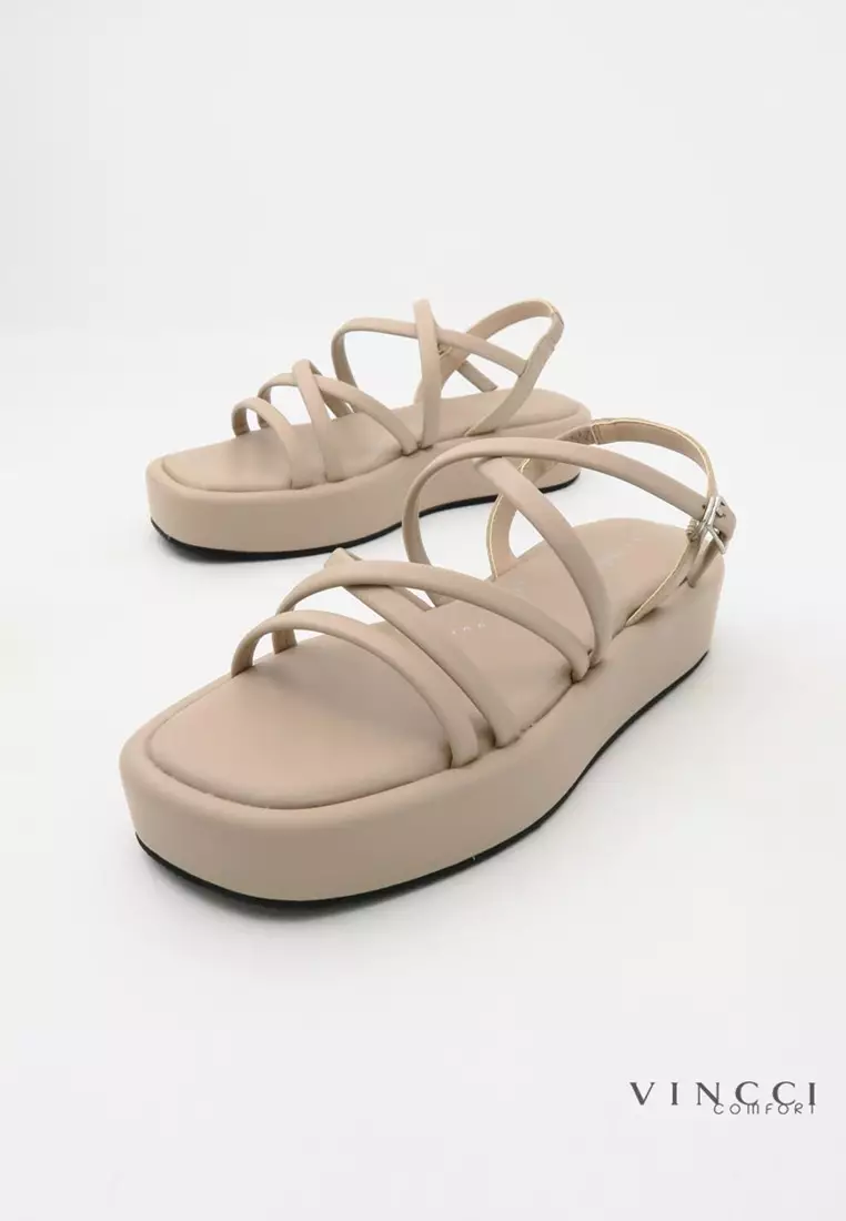 Comfort Slingback Wedge Sandals