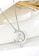 LYCKA silver LDR3206 Cat-and-Moon Necklace 060E0AC26249BFGS_2