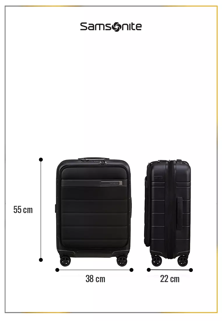 Samsonite Koper Softcase Neopod Cabin 20 Exp Easy Acc. Fl - Black