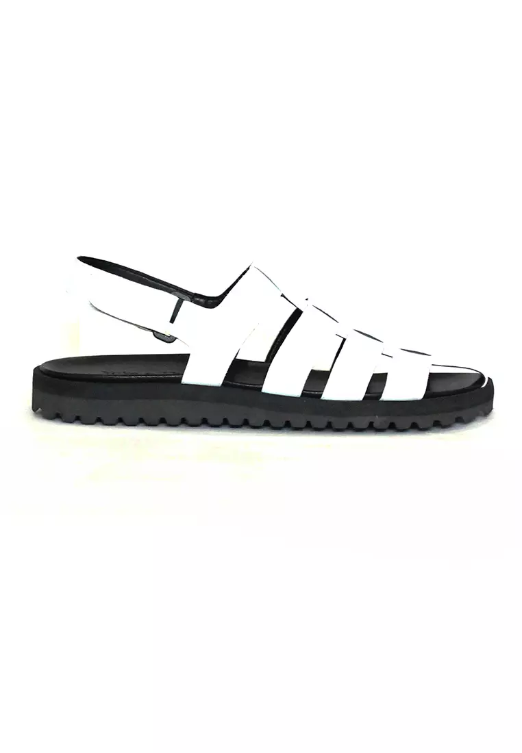 White sandals for deals mens online