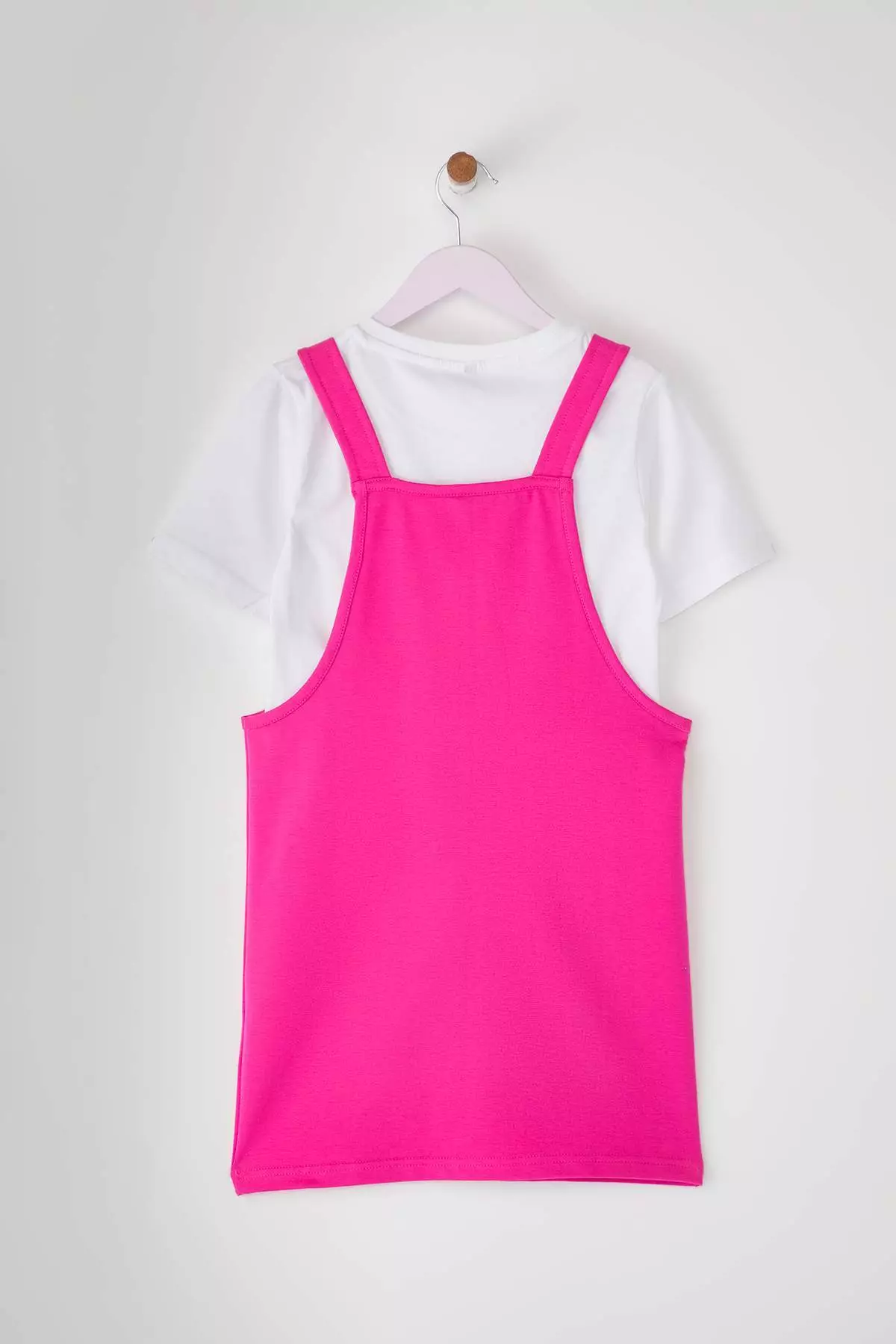 Fuchsia Short / Mini Straight Knitted Dress Tkdss25El00045