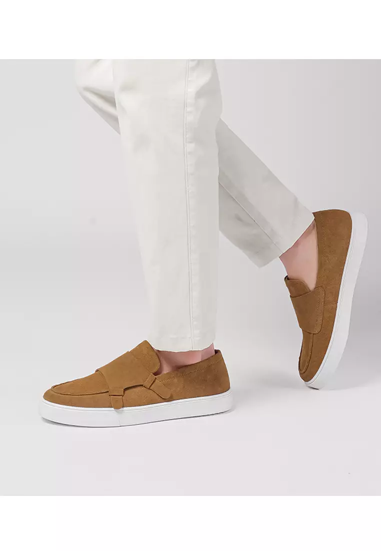 牛反絨孟克式樂福鞋 MK9225-5