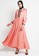 BellyBee pink and orange Shabilla Dress Coral D156EAA9F5EDC9GS_1