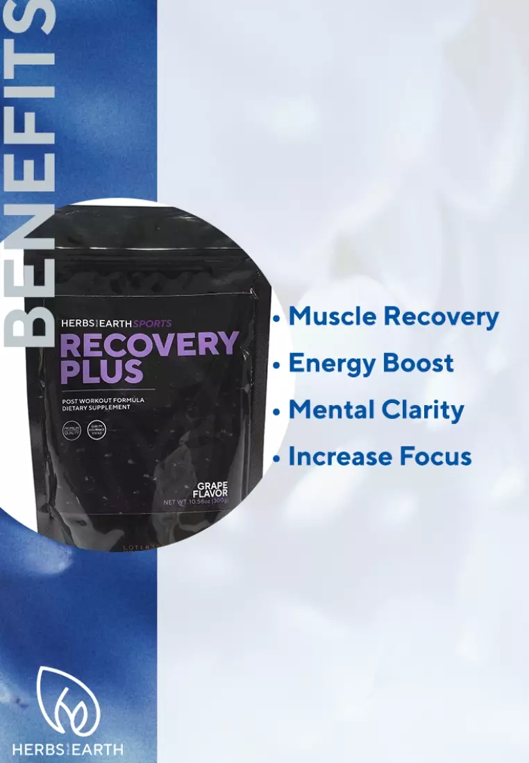 Buy Herbs of the Earth Recovery Plus BCAA, Electrolytes for Hydration