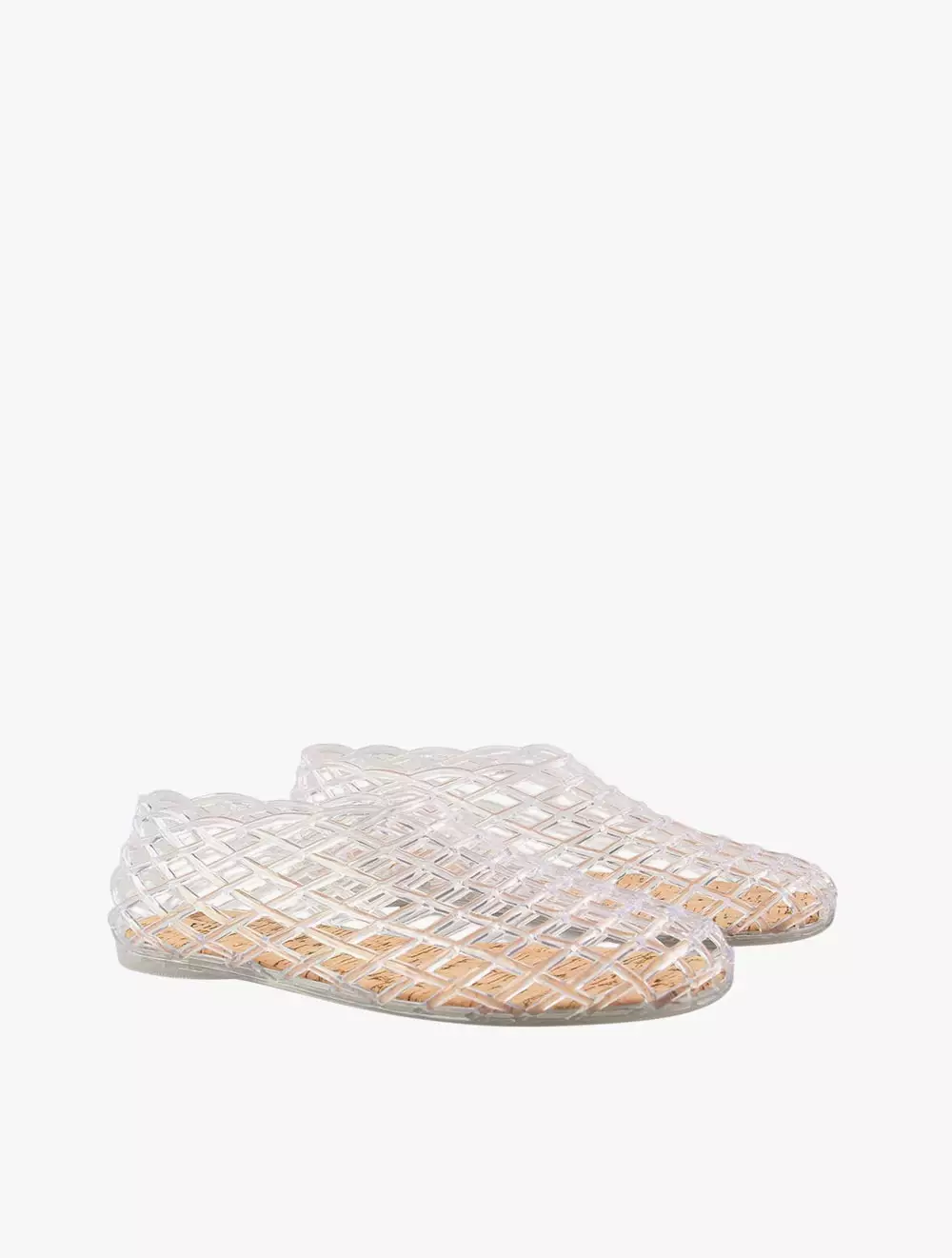 Payless Chrissie Womens Gaella Jelly Flats - Clear_15