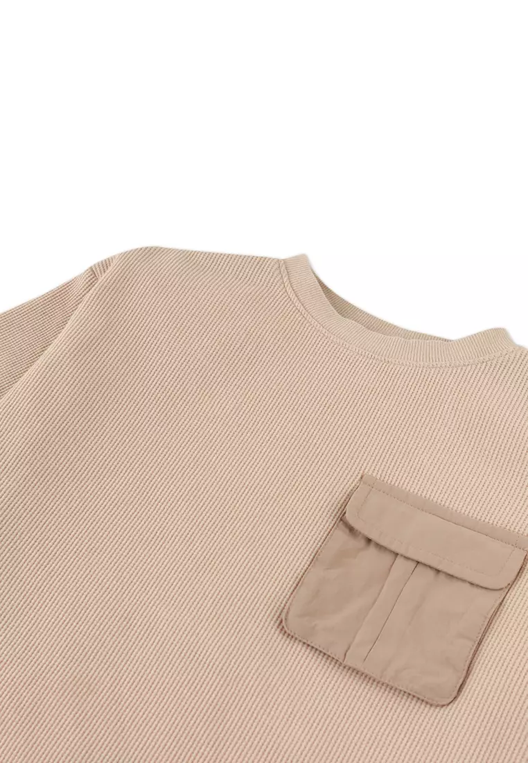 Boys Griffin Drawstring Tee With Pocket