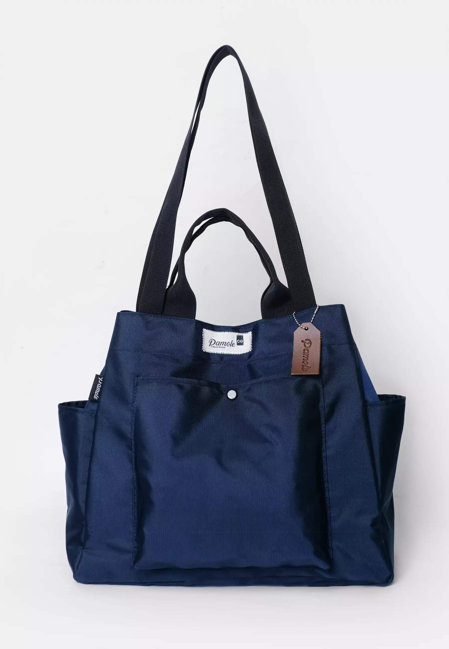 Pamole - Totebag Tote Bag Handbag Wanita Totebag Kasual - Eva Series - Navy