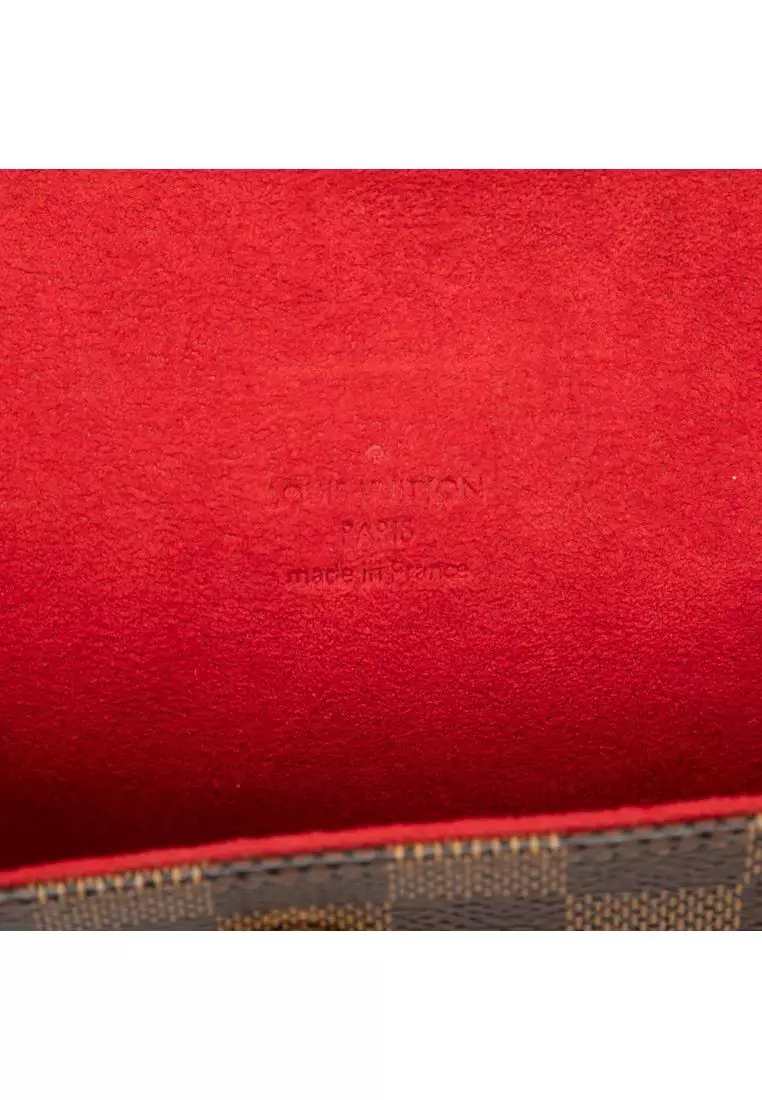 Pre-Loved Louis Vuitton Damier Ebene Pochette Florentine