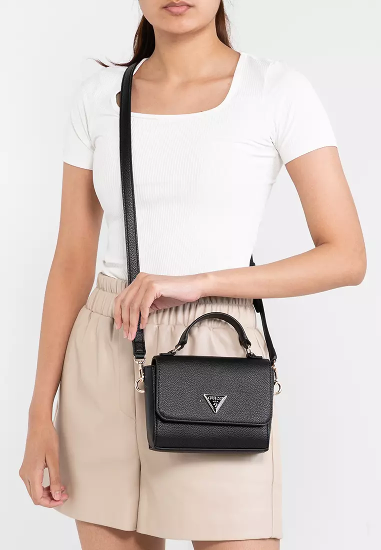 Buy Guess Emiliya Mini Top Handle Flap Bag 2024 Online ZALORA