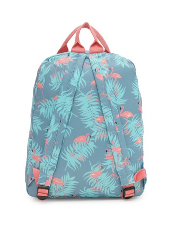 Jual London Berry By Huer Flamingo  Printed Backpack Extra 