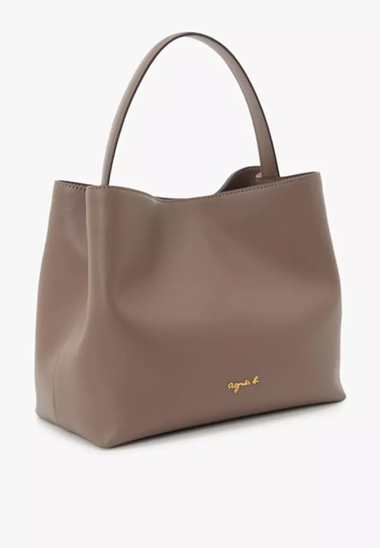 Buy agnès b. Logo Top-Handle Bag 2026 Online | ZALORA