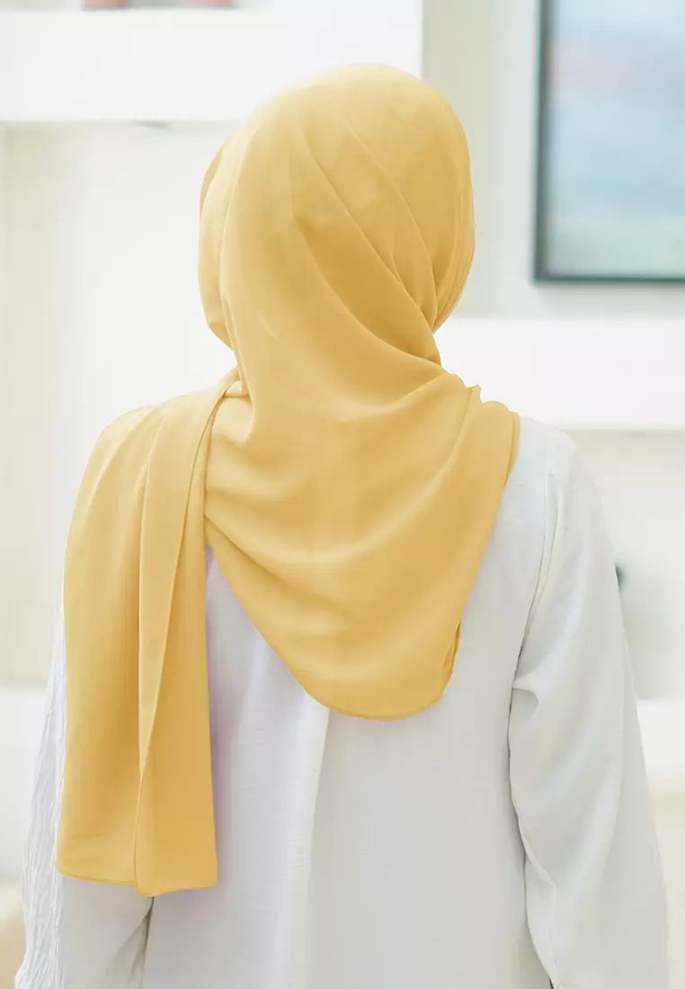 HIJAB INSTAN LATIFA - MUSTARD