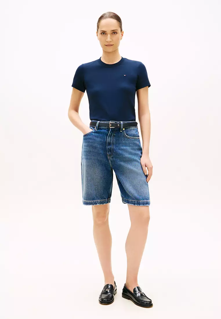 Interlock Crew Neck Short Sleeves T-Shirt - TH Mainline