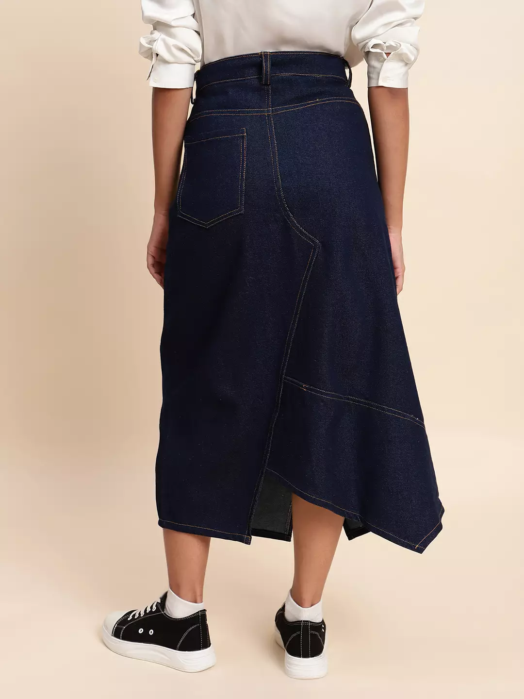Chanira June Skirt- Dark Blue