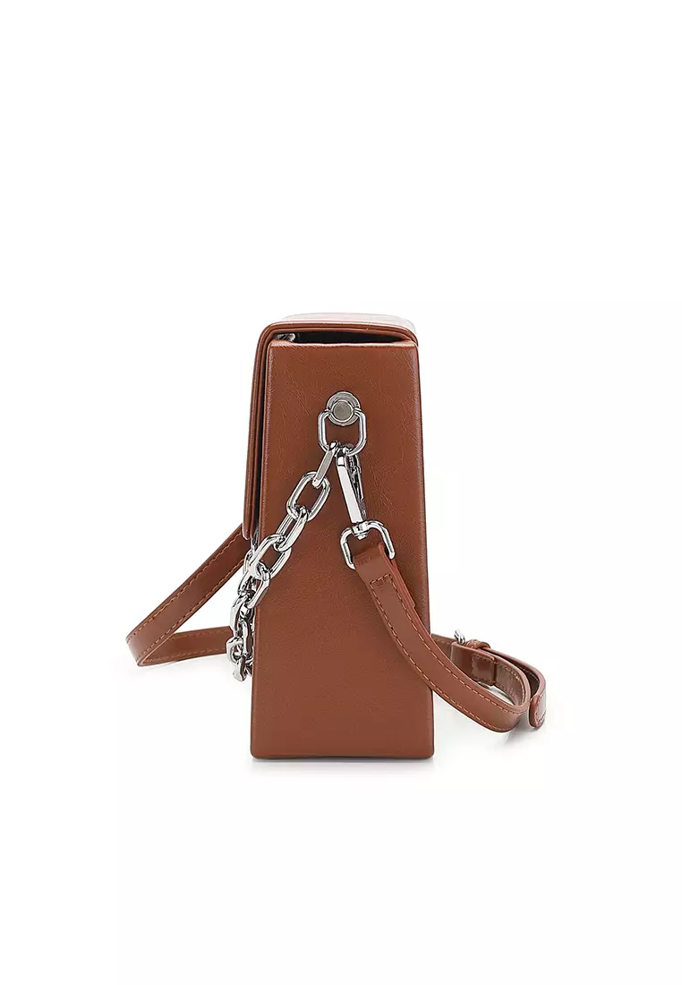 Women's Sling Bag / Crossbody Bag / Shoulder Bag (斜孭袋 / 單肩包) - 棕色