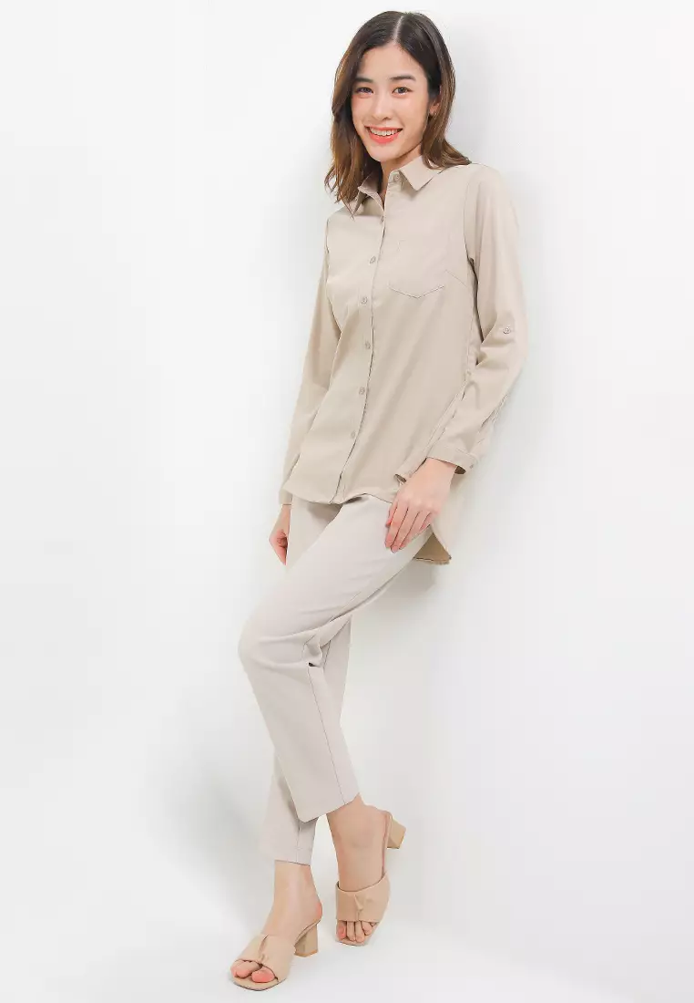 Femme Kemeja Slim Fit