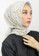 INA PRIYONO multi and grey CIARA Grey Hijab Segiempat by Ina Priyono 1A6B5AAA47C60EGS_2