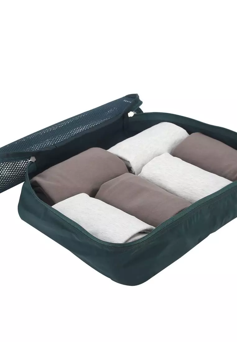 Crossing Waterproof Ripstop Nylon Packing Cube M - Forest Green