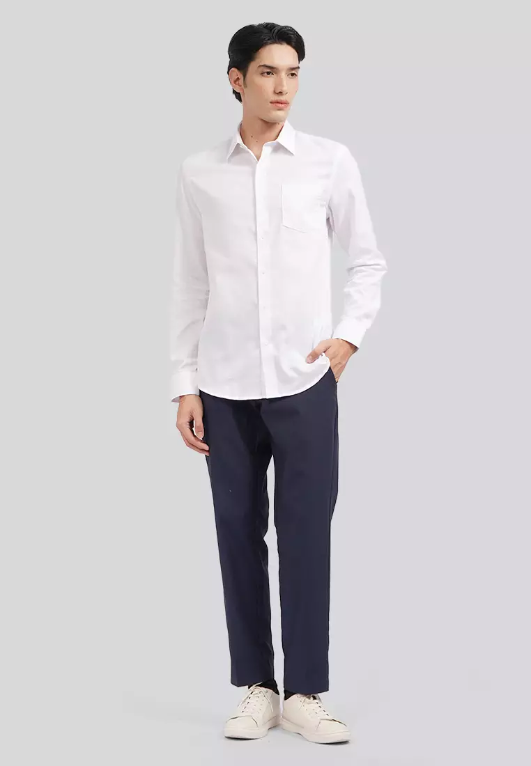 Slim Fit Long Sleeve Dress Shirt
