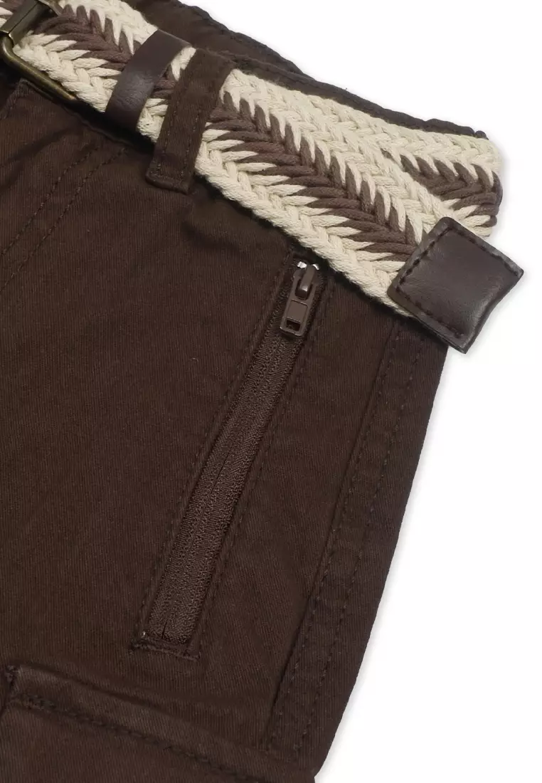 Boys Twill Short with Belt