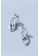 YOUNIQ silver YOUNIQ PRAD Silver Titanium Steel Double Chain Long Dropped Earrings 60C8FACAAA1A8FGS_2