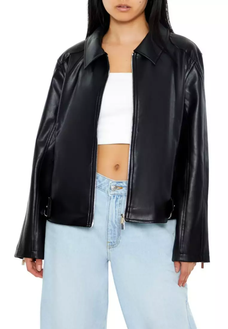 Forever 21 moto jacket online