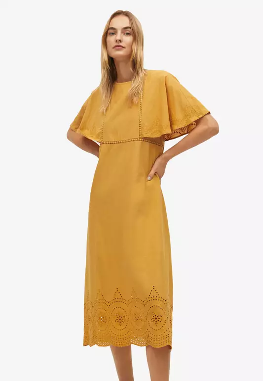 Openwork Cotton Dress