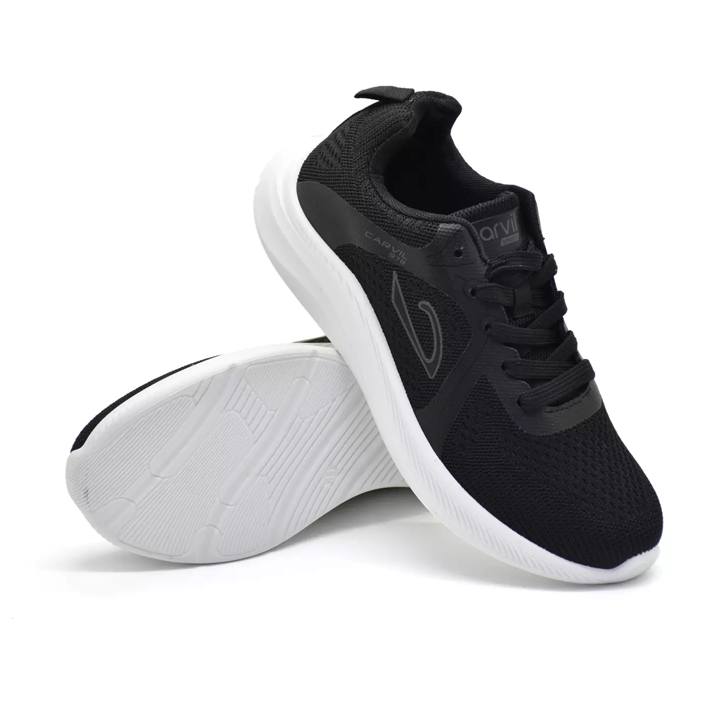 Carvil Sepatu Pria Filipe-LM Black/White