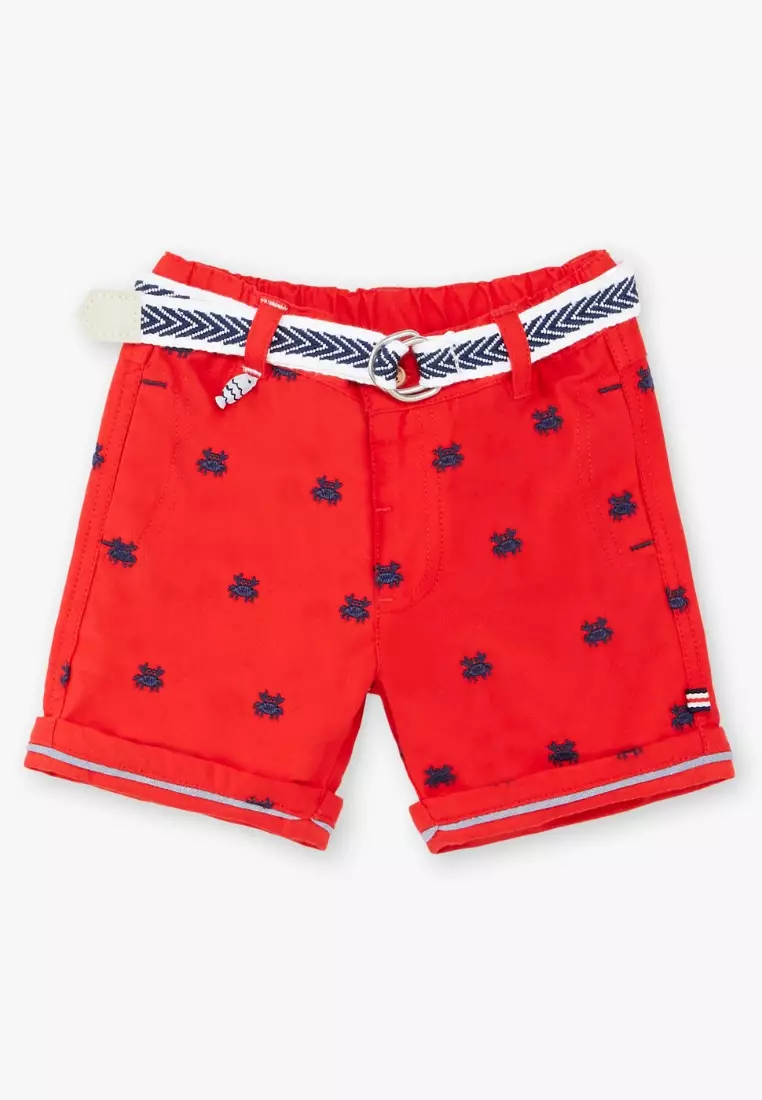Red discount comfy shorts