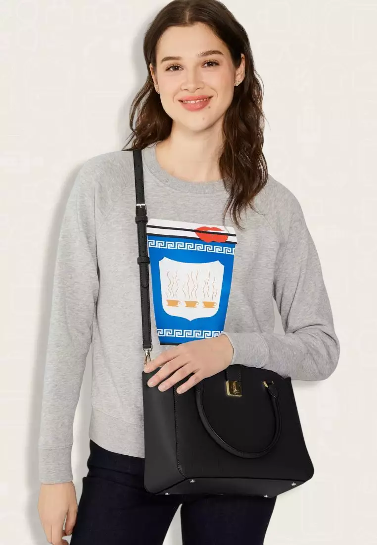 Kate Spade Phoebe Satchel Black