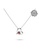 Millenne silver MILLENNE Multifaceted Gemstone in Heart Silver Pendant with 925 Sterling Silver C656AAC46F2308GS_5