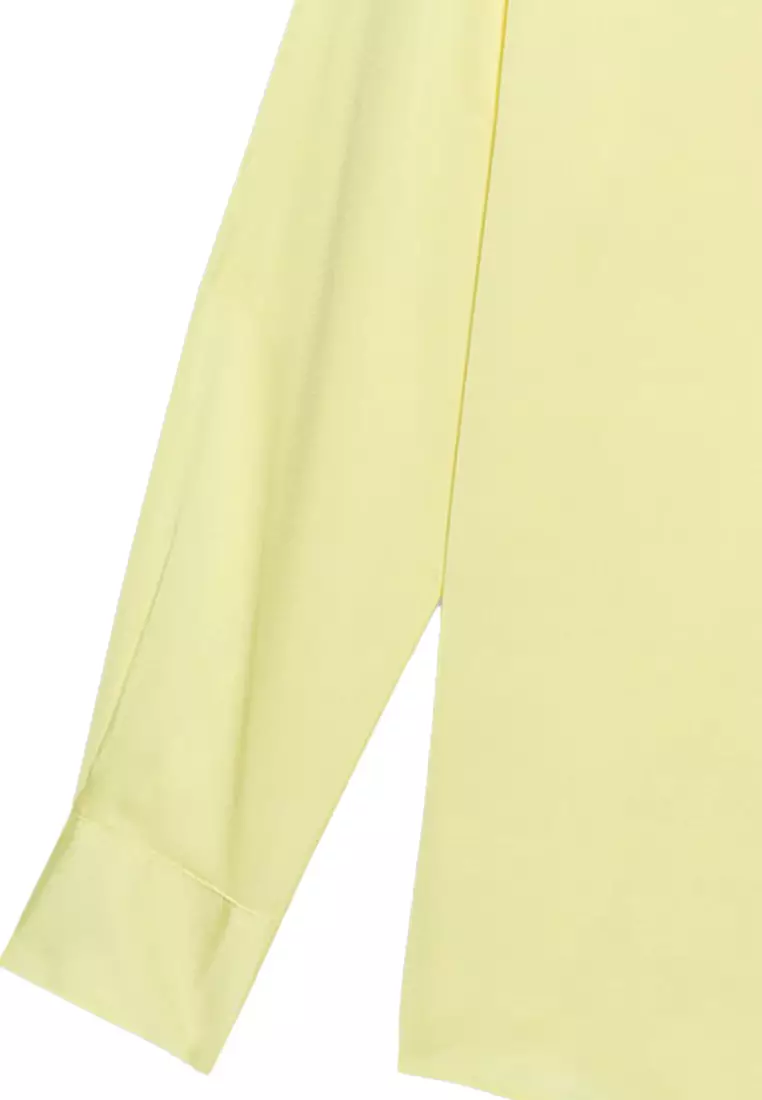 Chemisier Satin Marks & Spencer - Taille 10 - Crème - Occasion Très Bon État