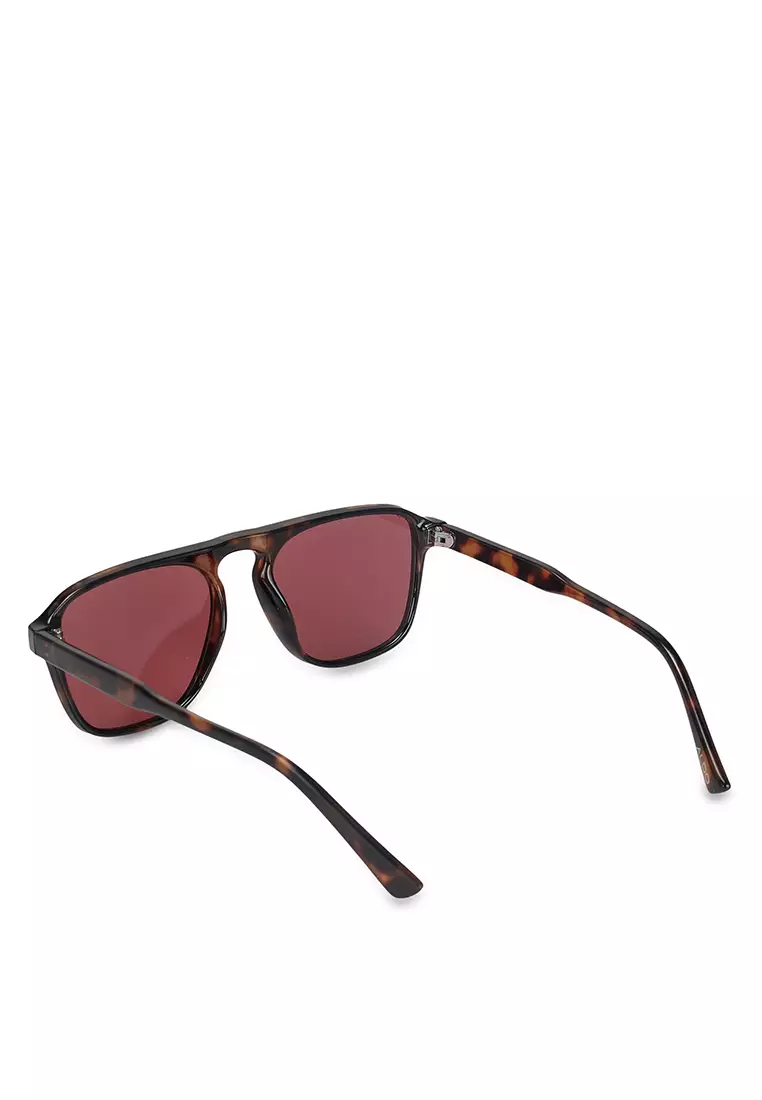 Basking Rectangular Sunglasses