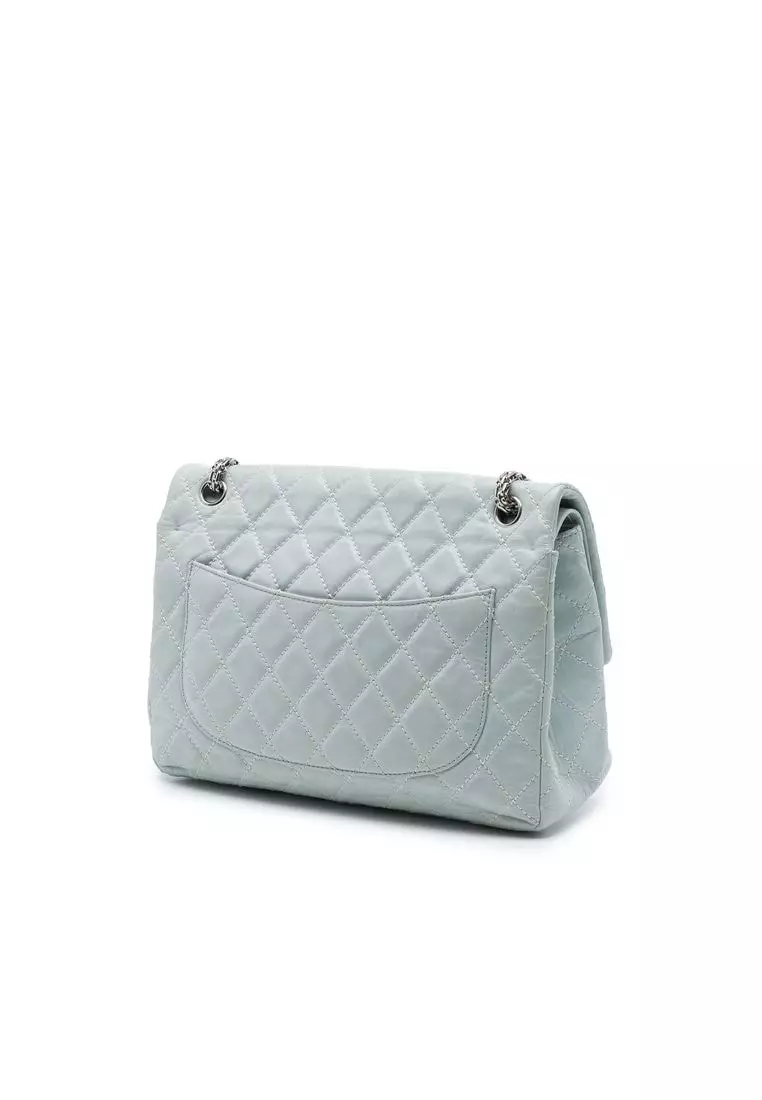 Pre-Loved Chanel Quilted Aged Calfskin Reissue 2.55 Double Flap 227