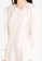 ck Calvin Klein white LIGHTWEIGHT CHARMEUSE DRESS - FULLY LINED BF92FAAE397AE4GS_3