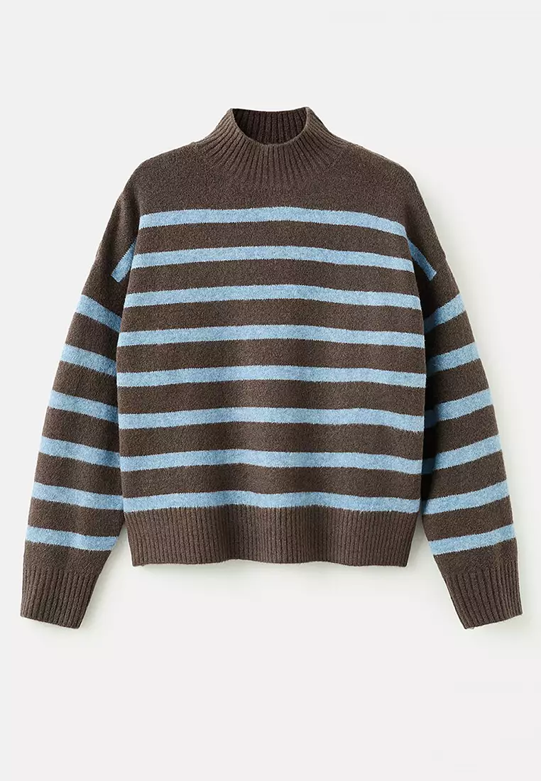 Oversized Striped Sweater