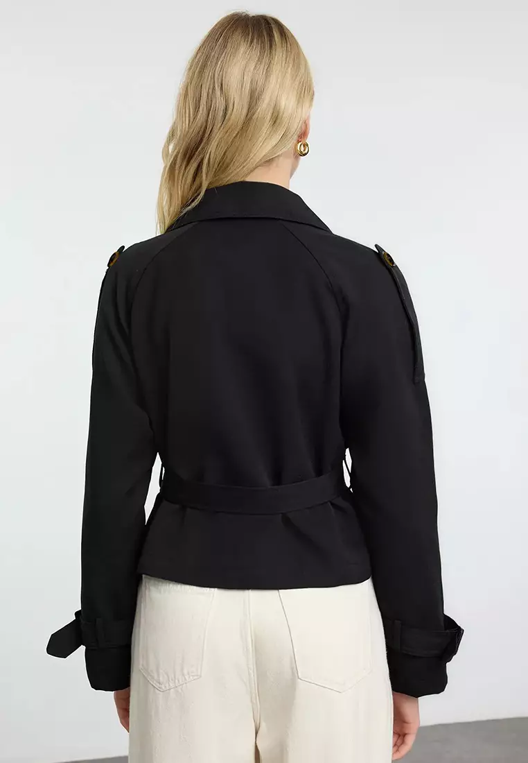 Long Sleeves Trench Coat