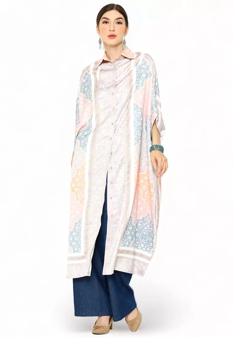 Kanzi Collared Kaftan