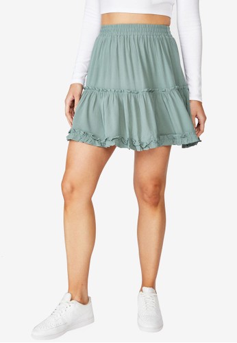 Jual Supre Delilah Tiered Mini Skirt Original Zalora Indonesia