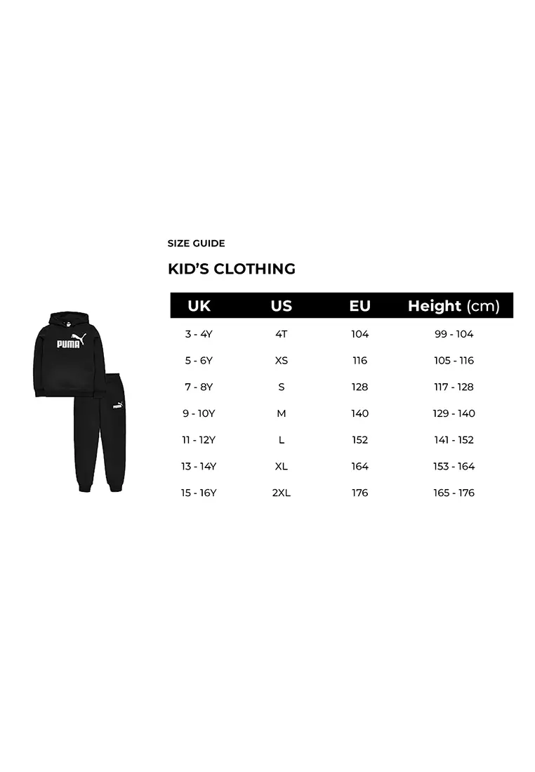 Puma sales kids size