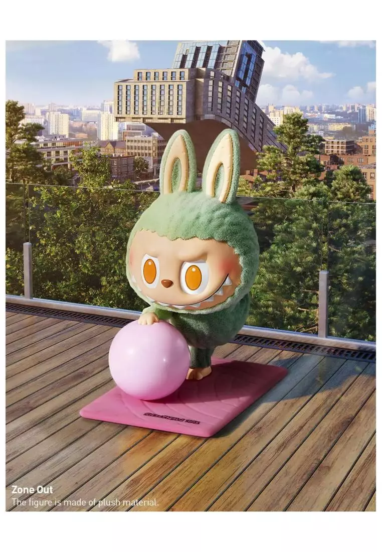 Pop Mart LABUBU The Monster Lazy Yoga Series Figures Blind Box