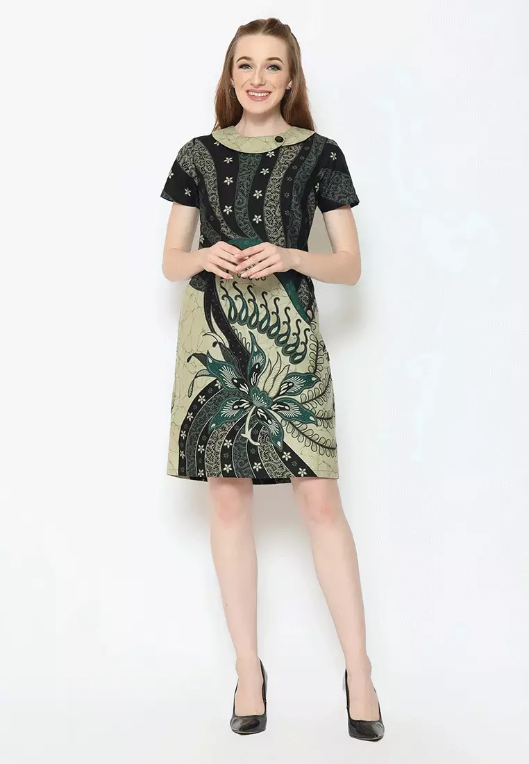 MY AKSA BATIK WANITA DRESS HYUNA HARISH