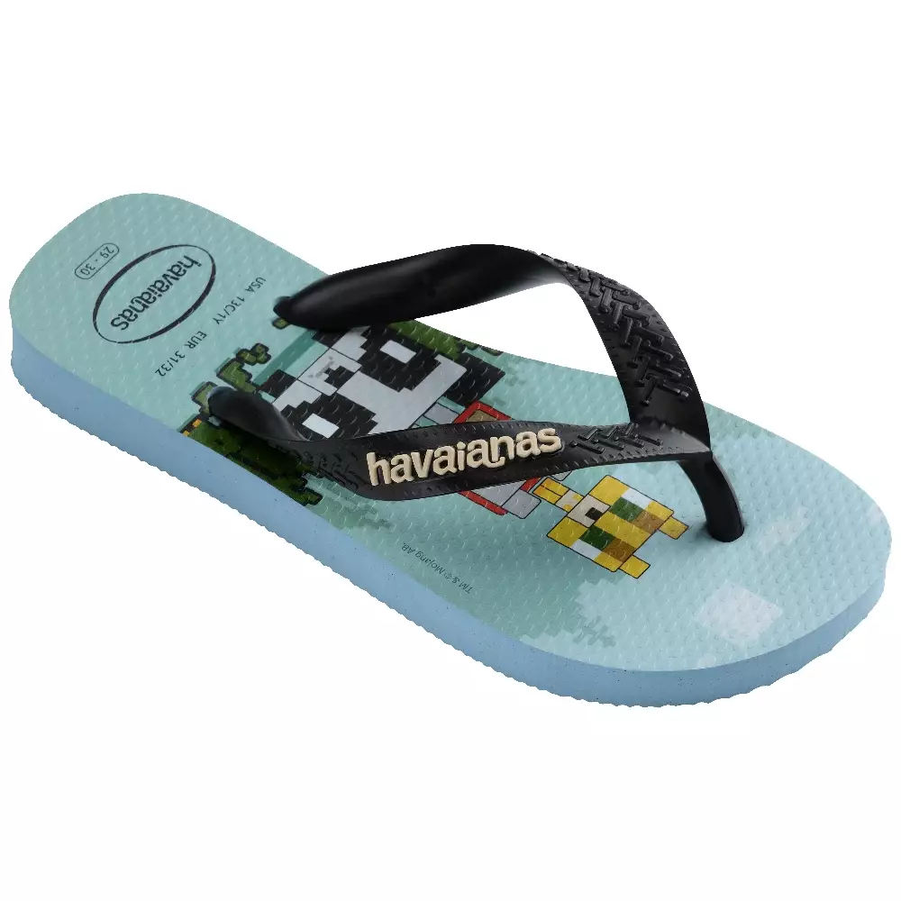 Havaianas 1056 Top Minecraft - Lavender Blue - Sandal Anak