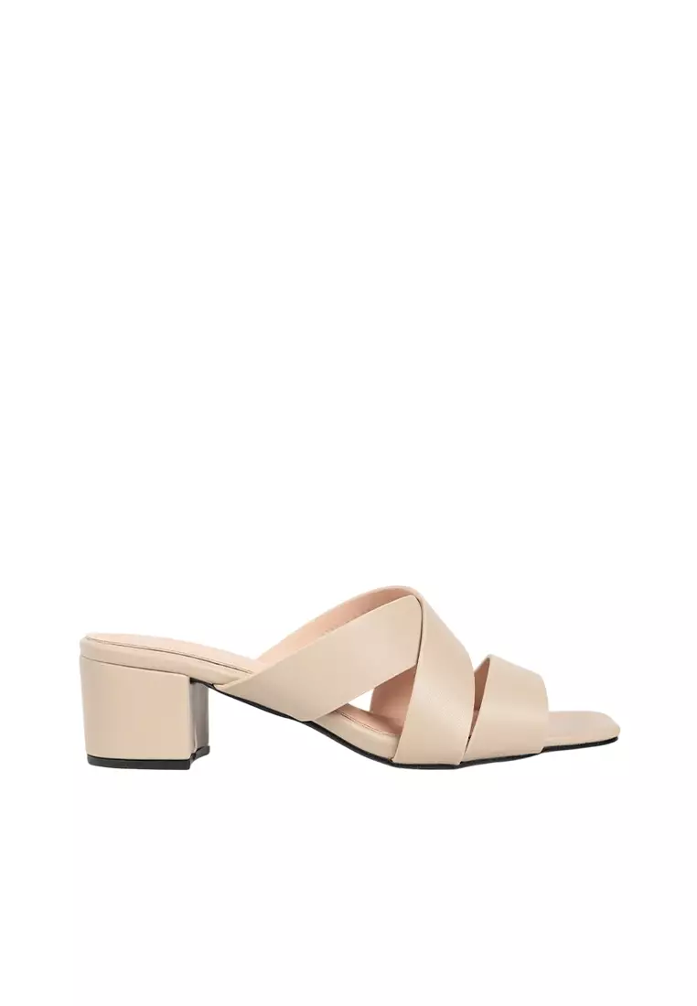 Discount on Happy2U  shoes - SKU: Jessica Mid Heel Mules