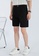 HAPPY FRIDAYS black Comfortable Casual Shorts AP-J2166 C2EC1AA3FB9F0FGS_2