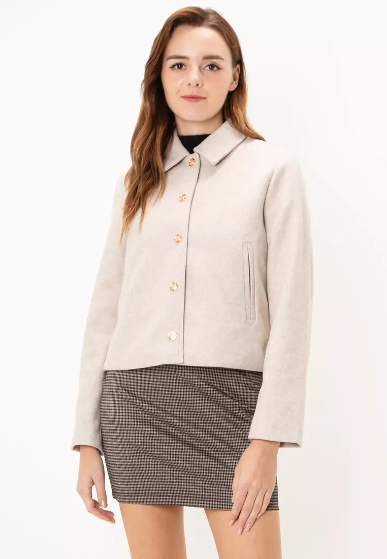 Vero moda beige jacket top