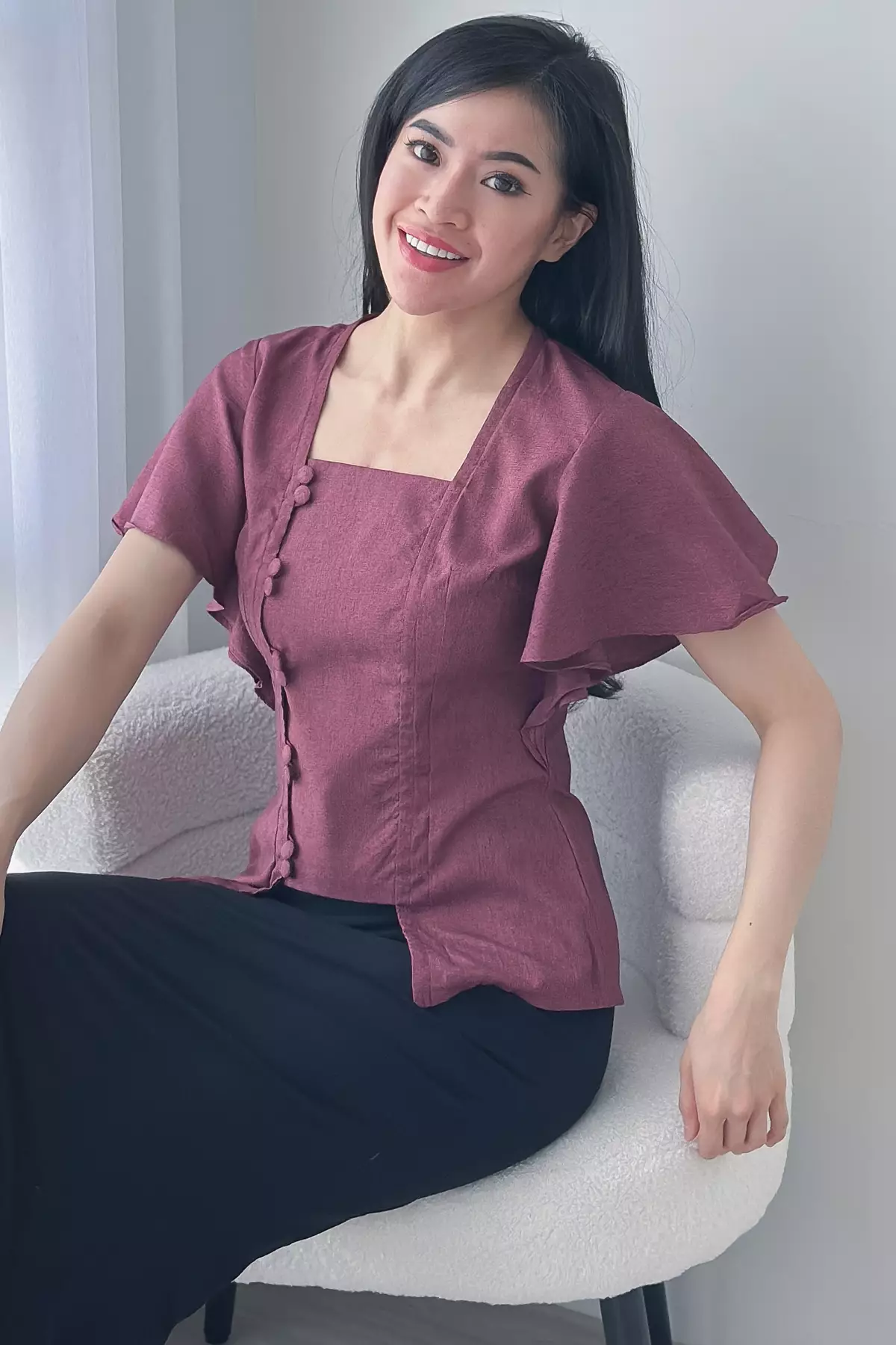 Soraya Dainty Purple Kebaya